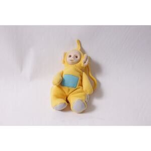 Teletubbies Laa-Laa Plush Bag Clip Soft Toy Backpack Accessory ~ 260325-WH 1037